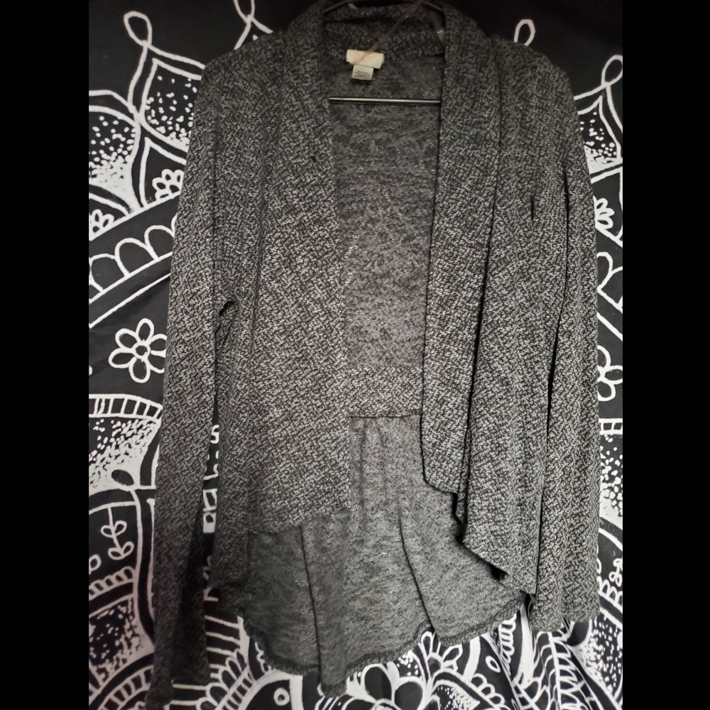 Basic high low cardigan